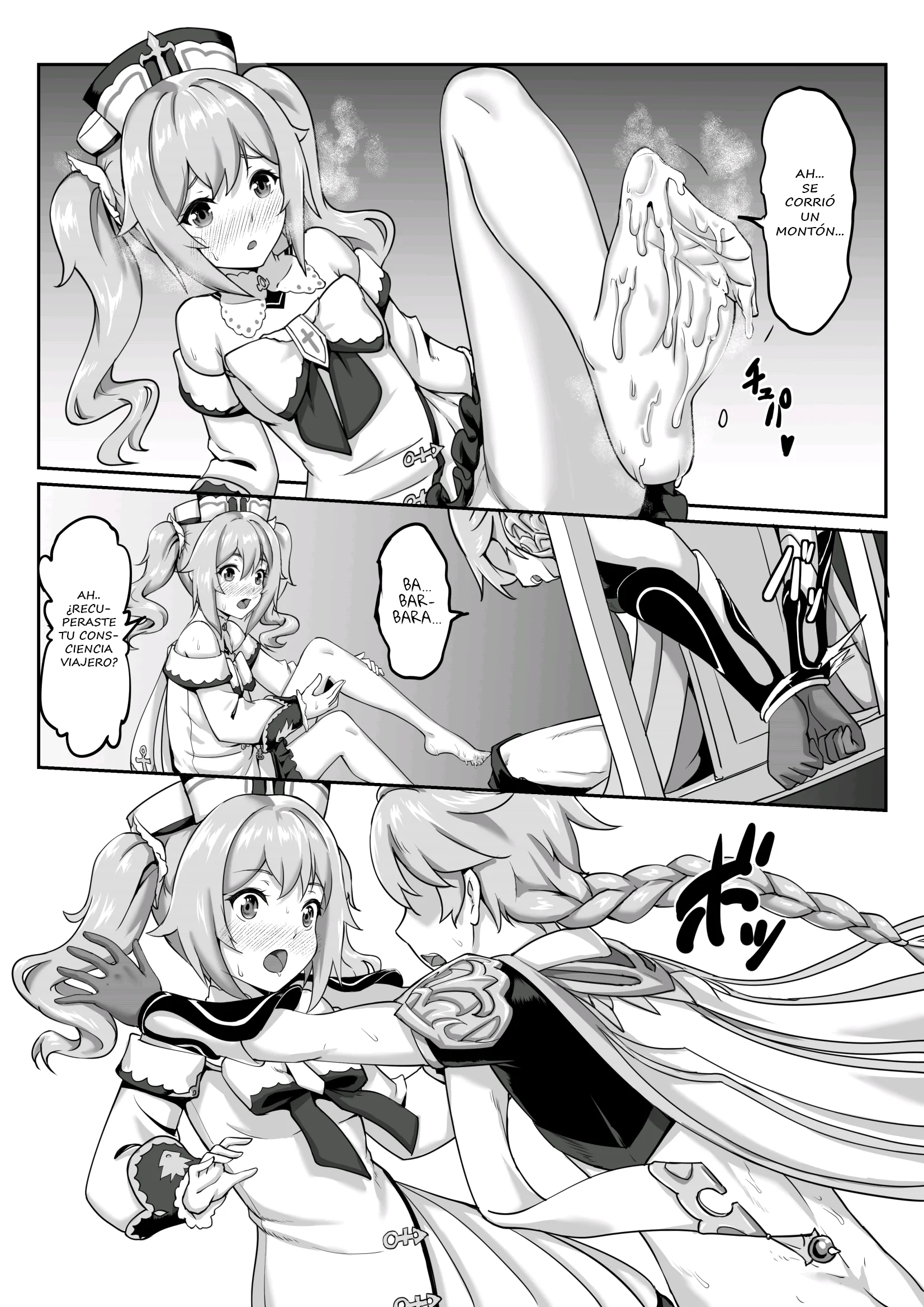 [ESP - DOUJIN] Unknown ~ Barbara Star Dust! Genshin Hentai