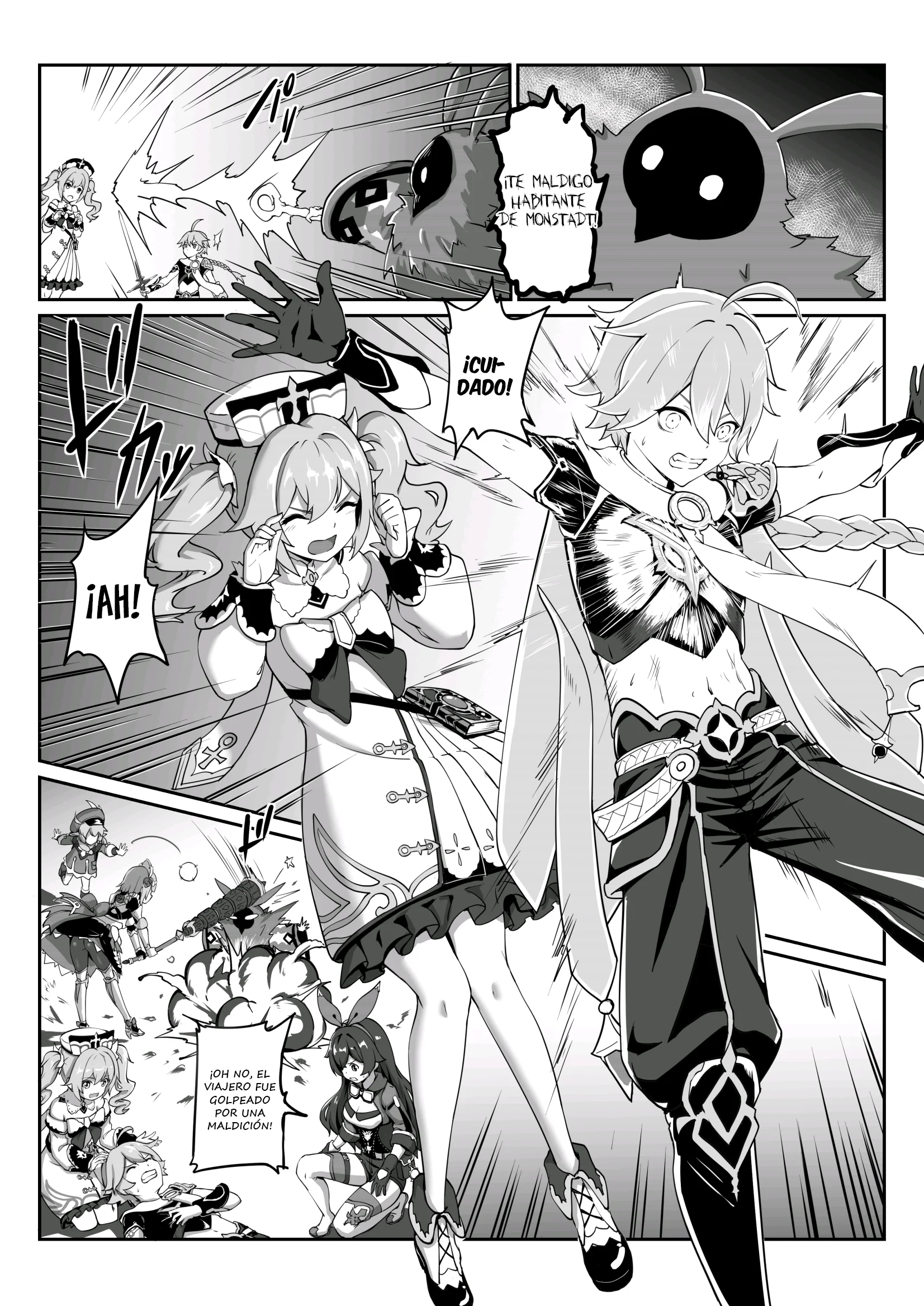 [ESP - DOUJIN] Unknown ~ Barbara Star Dust! Genshin Hentai